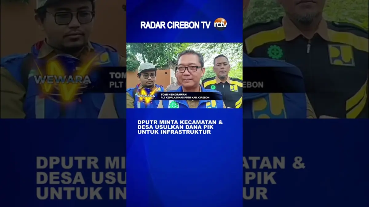 DPUTR Minta Kecamatan & Desa Usulkan Dana PIK Untuk Infrastruktur