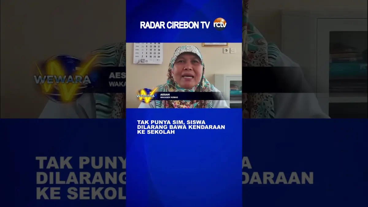 Tak Punya SIM, Siswa Dilarang Bawa Kendaraan Ke Sekolah