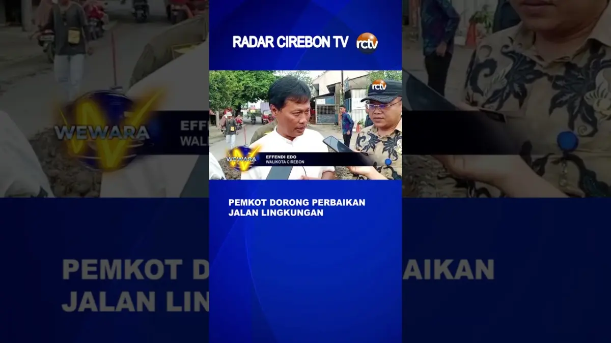 Pemkot Dorong Perbaikan Jalan Lingkungan