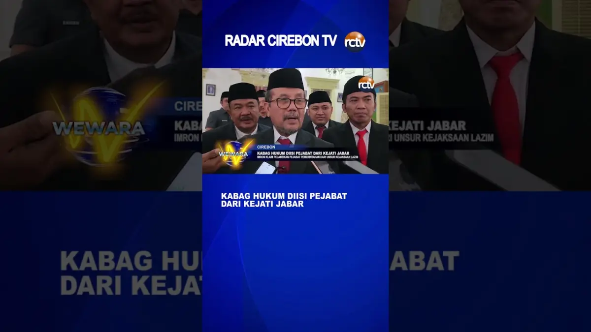 Kabag Hukum Diisi Pejabat Dari Kejati Jabar