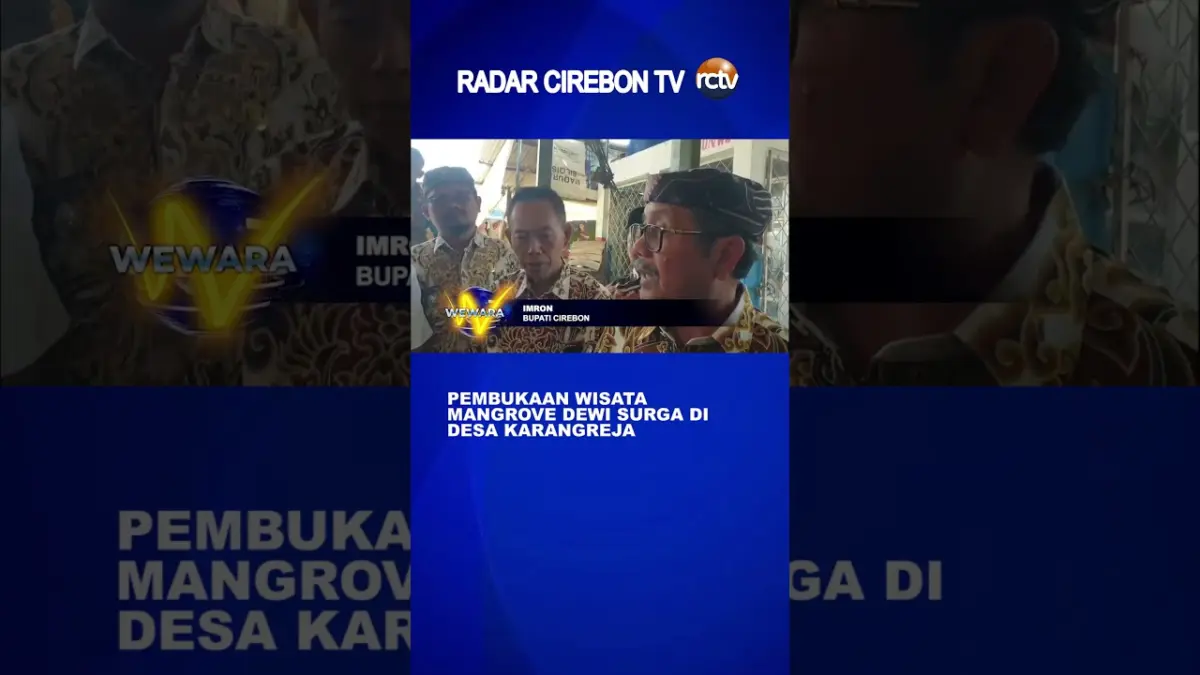 Pembukaan Wisata Mangrove Dewi Surga Di Desa Karangreja