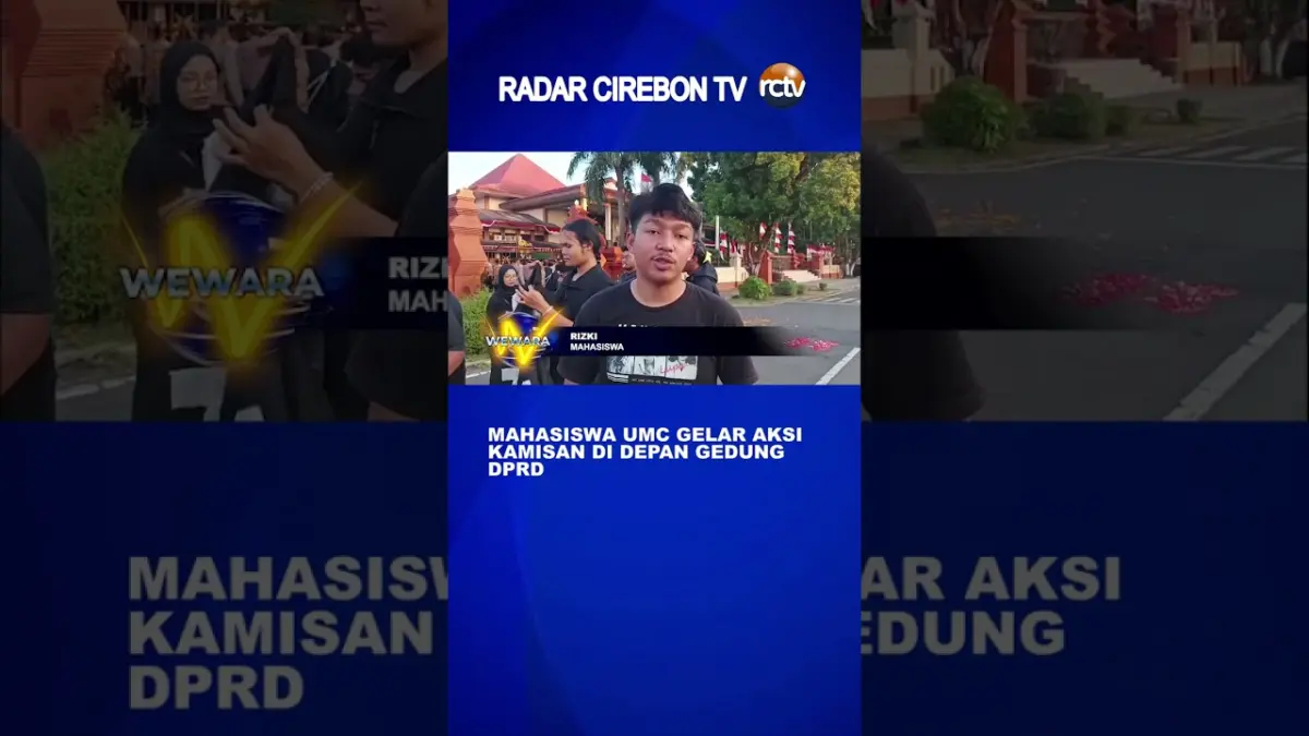 Mahasiswa UMC Gelar Aksi Kamisan Di Depan Gedung DPRD