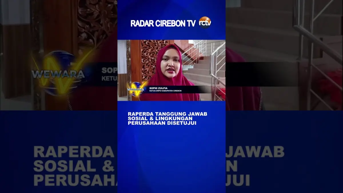 Raperda Tanggung Jawab Sosial & Lingkungan Perusahaan Disetujui
