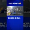 Massa Rusak dan Bakar Kantor DPRD Kab.Cirebon