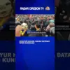 Diguyur Hujan, Massa Datangi DPRD Kuningan