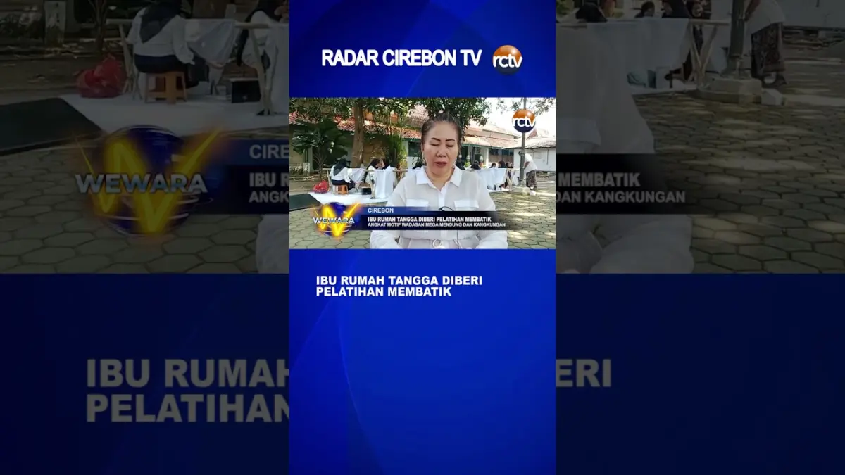 Ibu Rumah Tangga Diberi Pelatihan Membatik