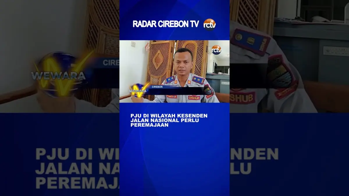 PJU Di Wilayah Kesenden Jalan Nasional Perlu Peremajaan