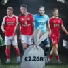 Pemain Arsenal, Manchester United, Manchester City, dan Liverpool mewakili rekor belanja £2,26 miliar
