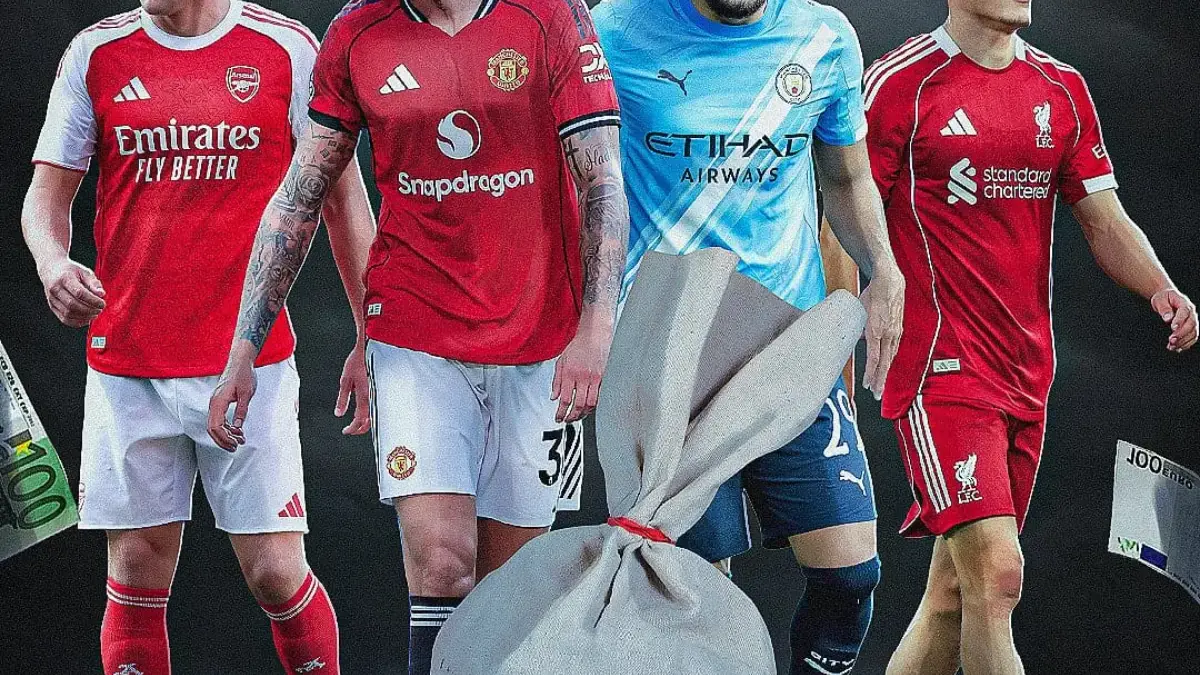 Pemain Arsenal, Manchester United, Manchester City, dan Liverpool mewakili rekor belanja £2,26 miliar