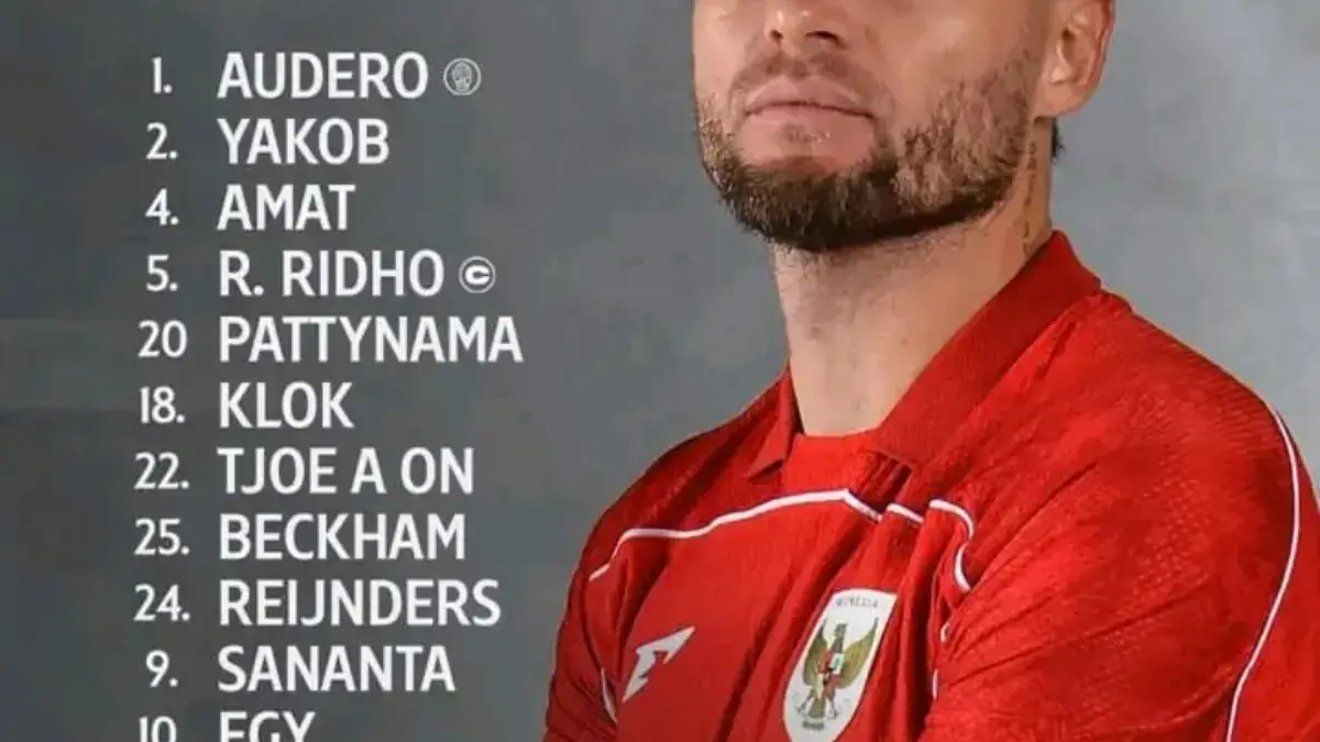 Line-up pemain Timnas Indonesia