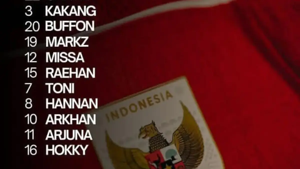 Line-up pemain Timnas Indonesia U-23