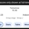 Macau U23 vs Indonesia U-23