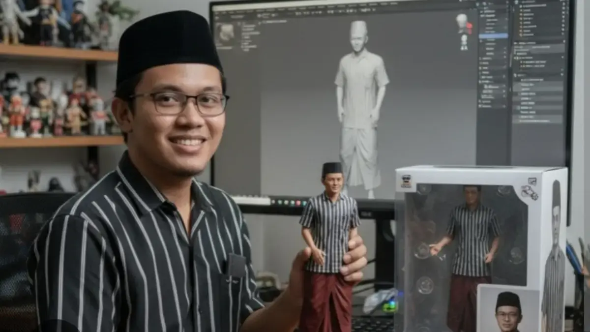 Action figure bergerak