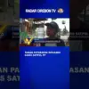 Taman Pataraksa Dipasang Garis Satpol PP