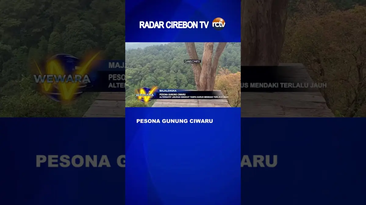 Pesona Gunung Ciwaru