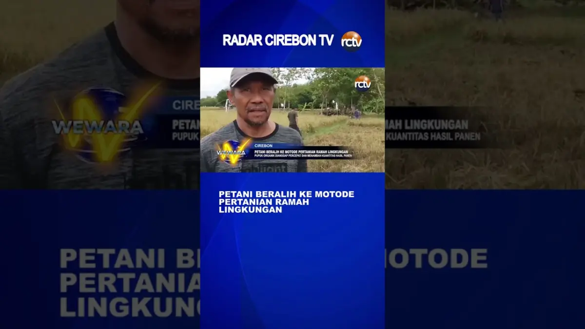 Petani Beralih Ke Metode Pertanian Ramah Lingkungan