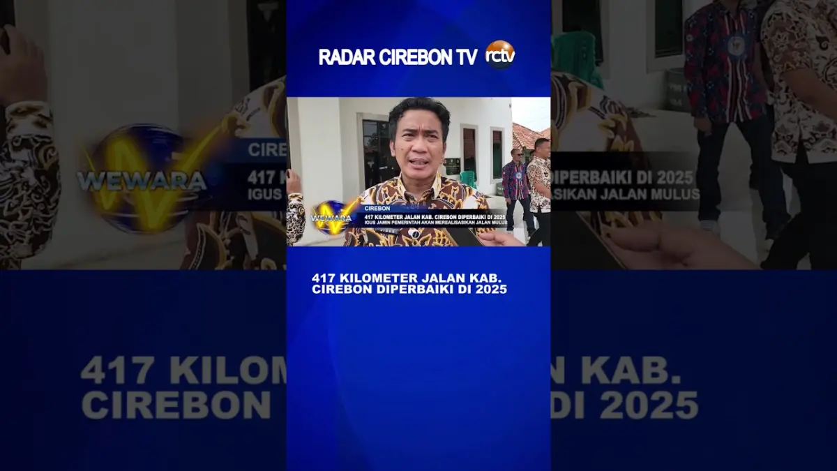 417 Kilometer Jalan Kab. Cirebon Diperbaiki Di 2025