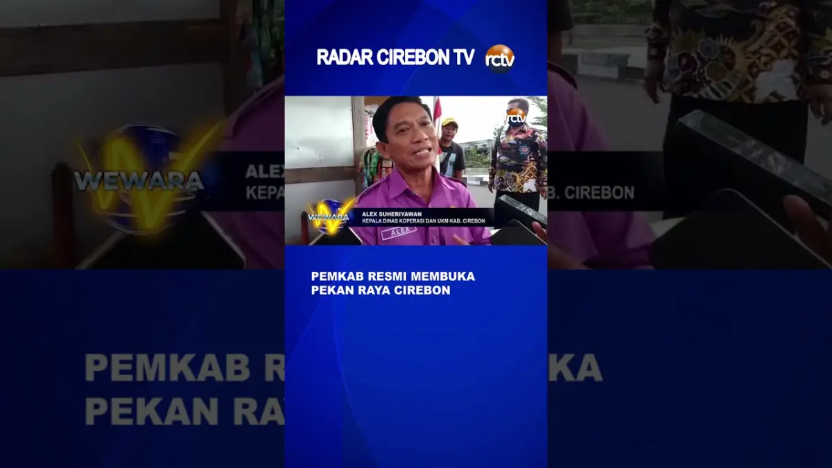 Pemkab Resmi Membuka Pekan Raya Cirebon