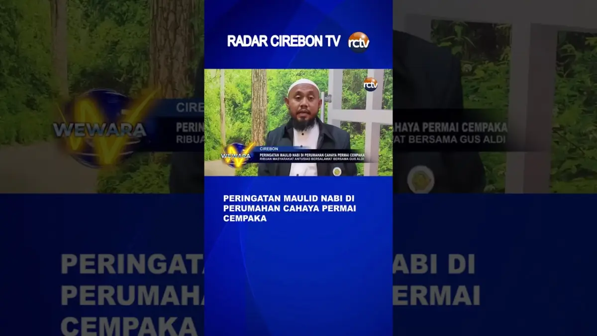 Peringatan Maulid Nabi Di Perumahan Cahaya Permai Cempaka