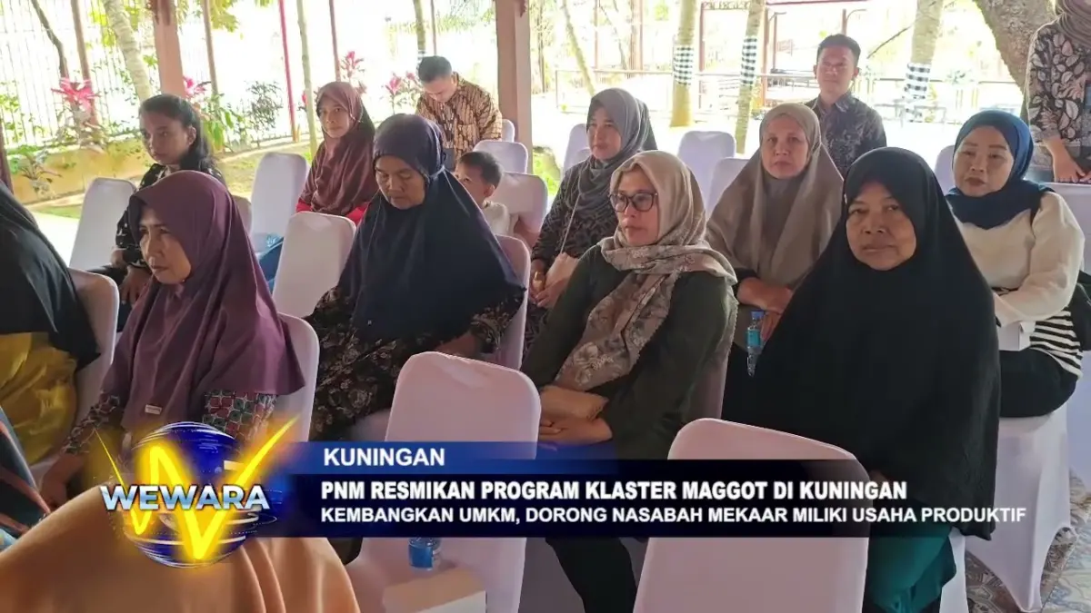 PNM Resmikan Program Klaster Maggot Di Kuningan