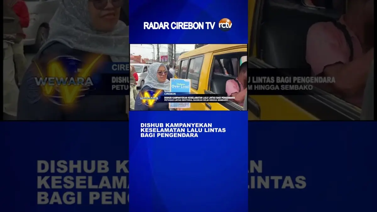 Dishub Kampanyekan Keselamatan Lalu Lintas Bagi Pengendara