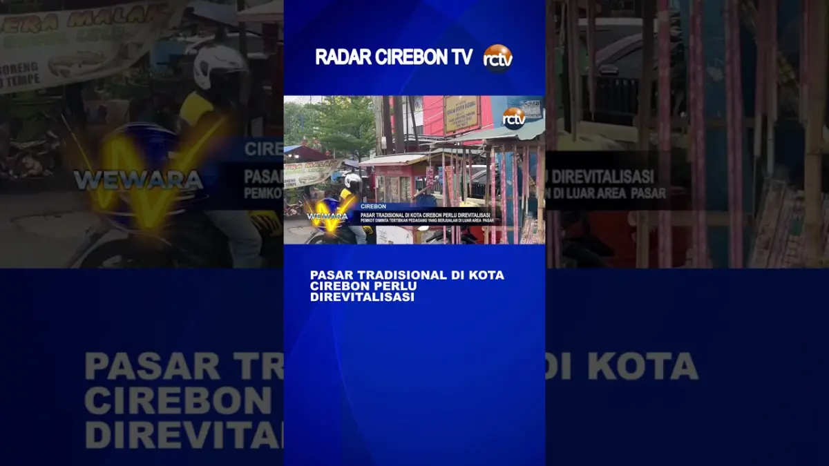 Pasar Tradisional di Kota Cirebon Perlu Direvitalisasi