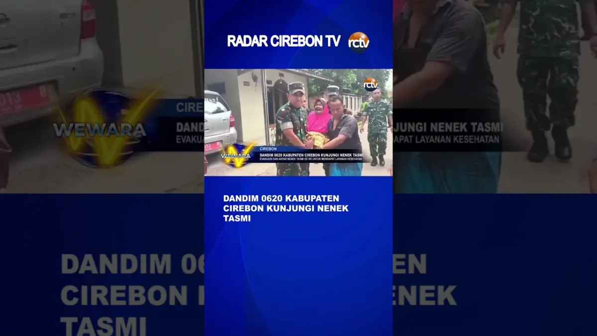 Dandim 0620 Kabupaten Cirebon Kunjungi Nenek Tasmi