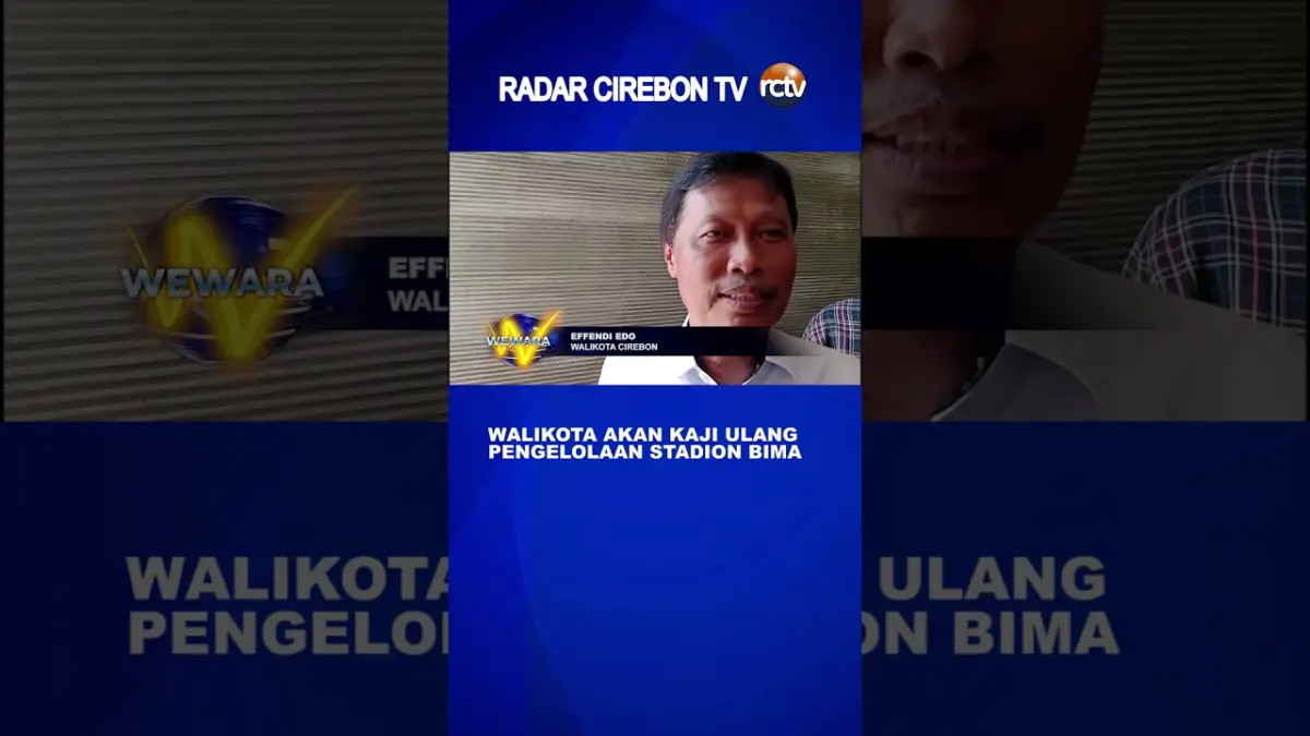 Walikota Akan Kaji Ulang Pengelolaan Stadion Bima
