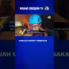 Sebuah Genset Terbakar