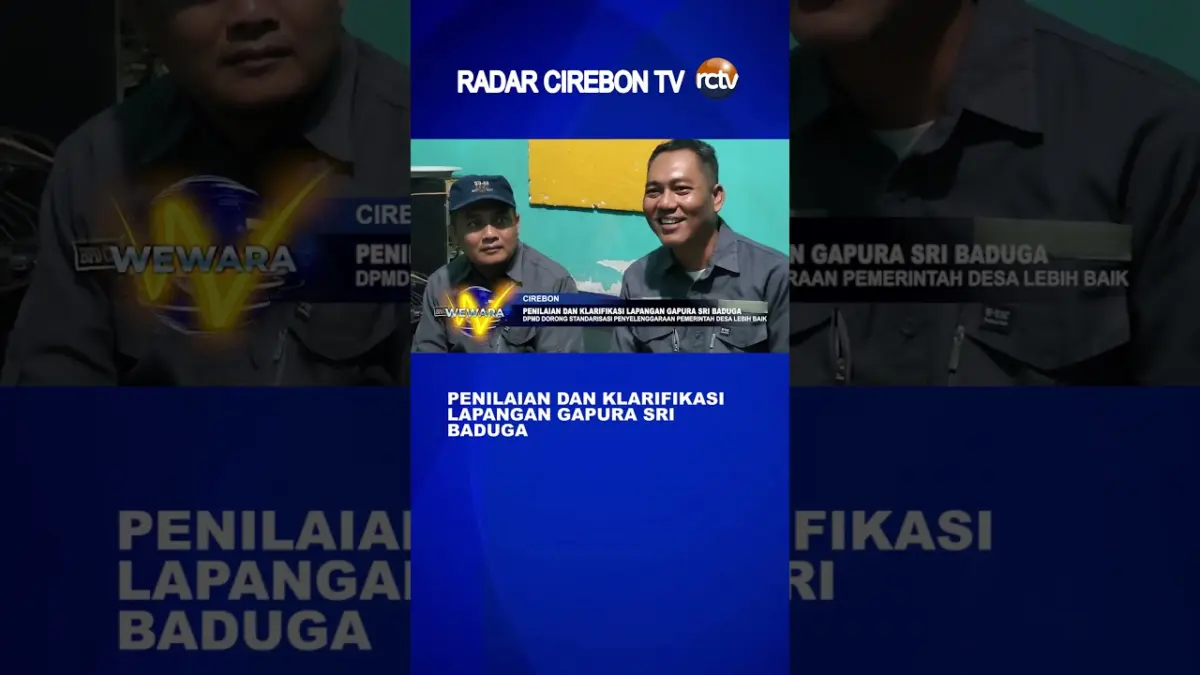 Penilaian Dan Klarifikasi Lapangan Gapura Sri Baduga