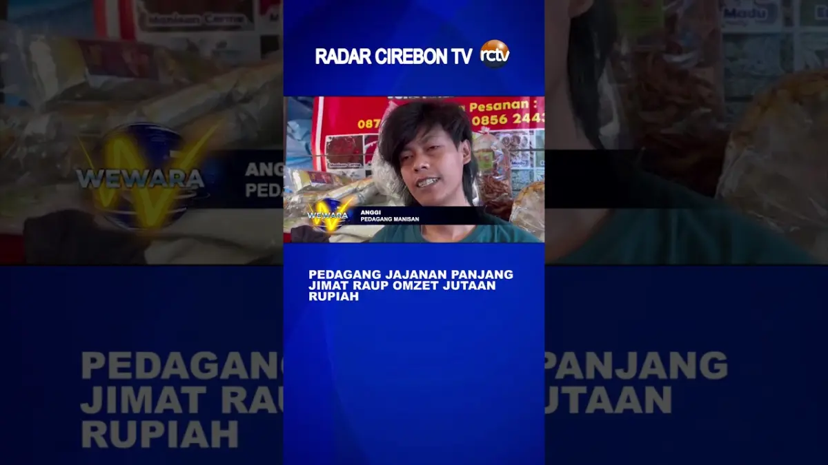 Pedagang Jajanan Malam Panjang Jimat Raup Omzet Jutaan Rupiah
