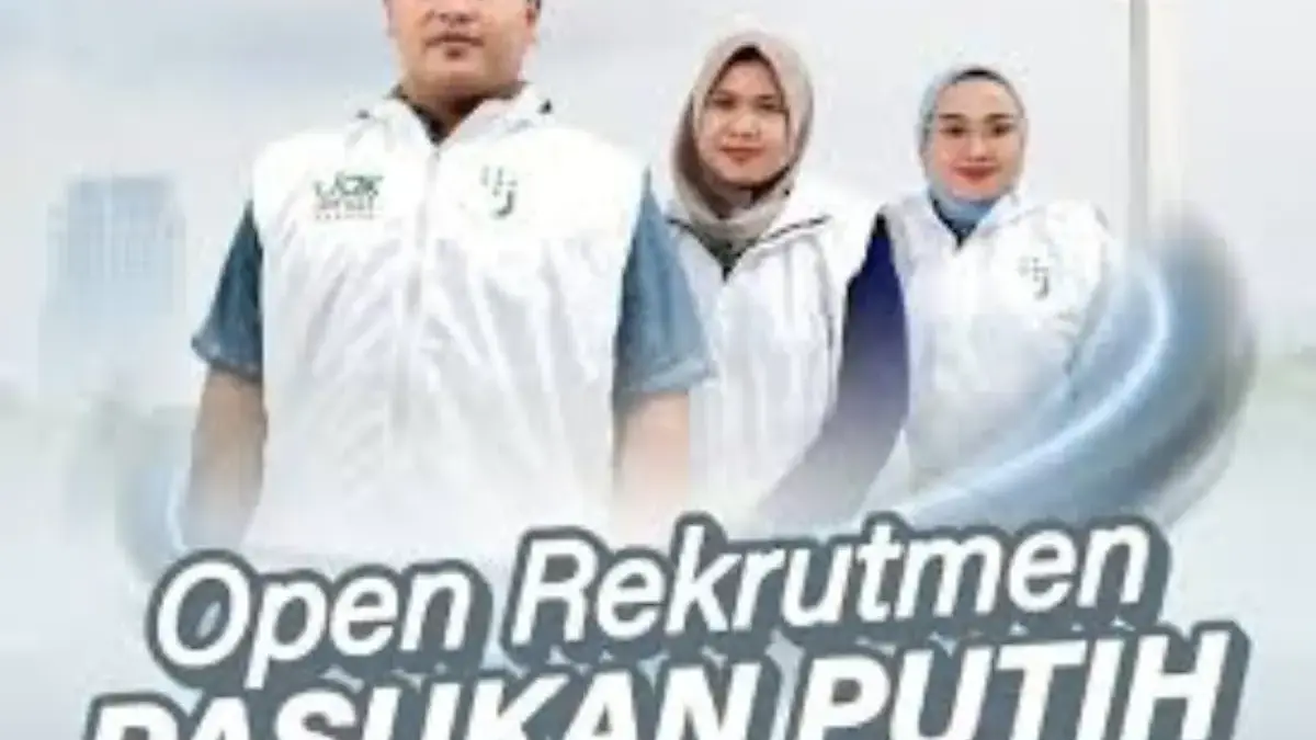 open rekrutmen pasukan putih 2025. Foto: tangkapan layar depan radarcirebon.tv