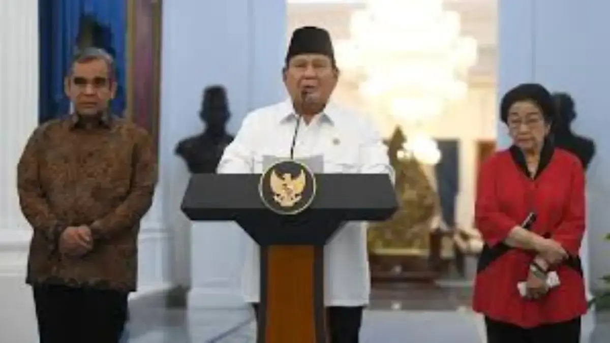 isi pernyataan prabowo mengenai demo. Foto: tangkapan layar depan radarcirebon.id