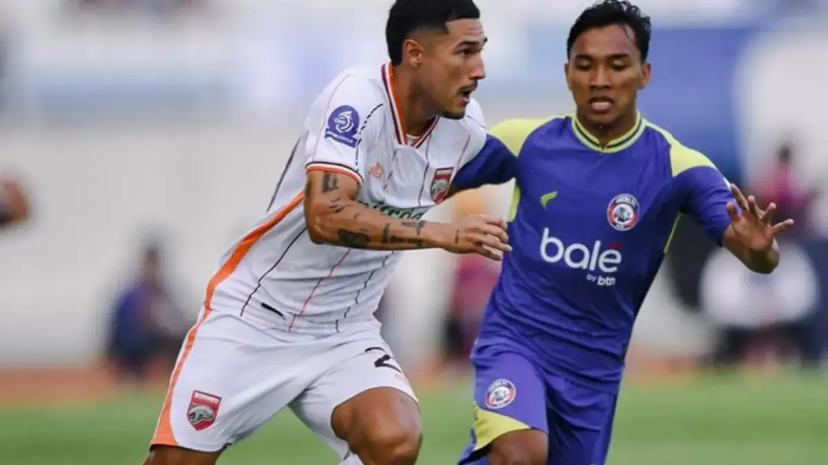 Duel Arema FC vs Borneo FC di BRI Super League 2025/2026