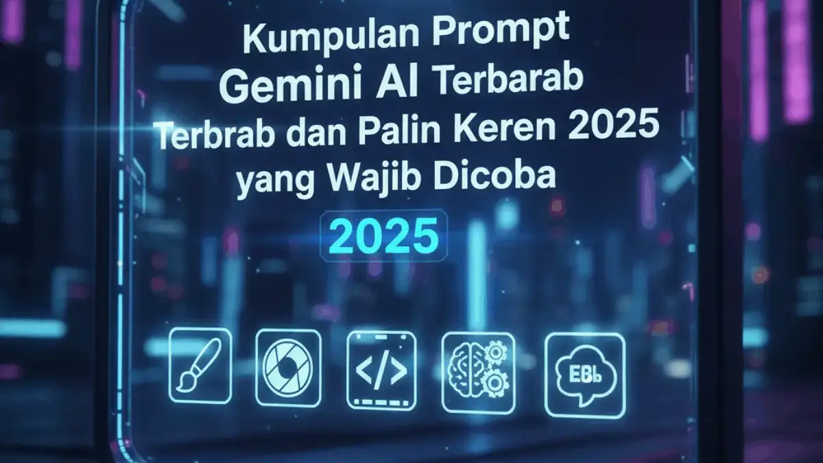Kumpulan Prompt Gemini AI Terbaru dan Paling Keren 2025 yang Wajib Dicoba Gemini Ai
