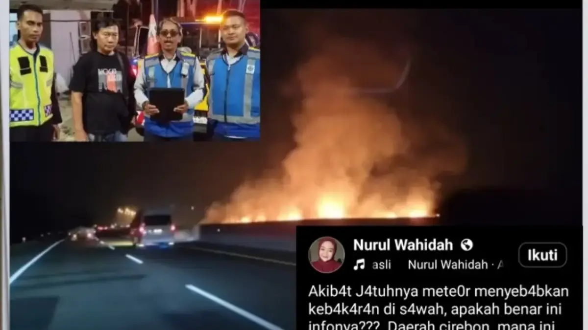 Hoax meteor jatuh