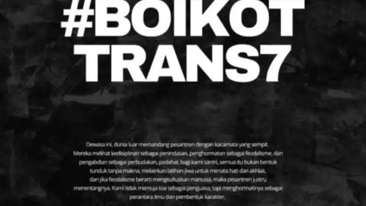 Boikot Trans7