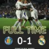 Gol Tunggal Mbappé Antar Real Madrid Kalahkan Getafe yang Bermain dengan Sembilan Pemain