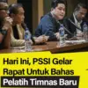 Wamenpora Sebut PSSI Bahas Pelatih Baru Timnas Indonesia Hari Ini