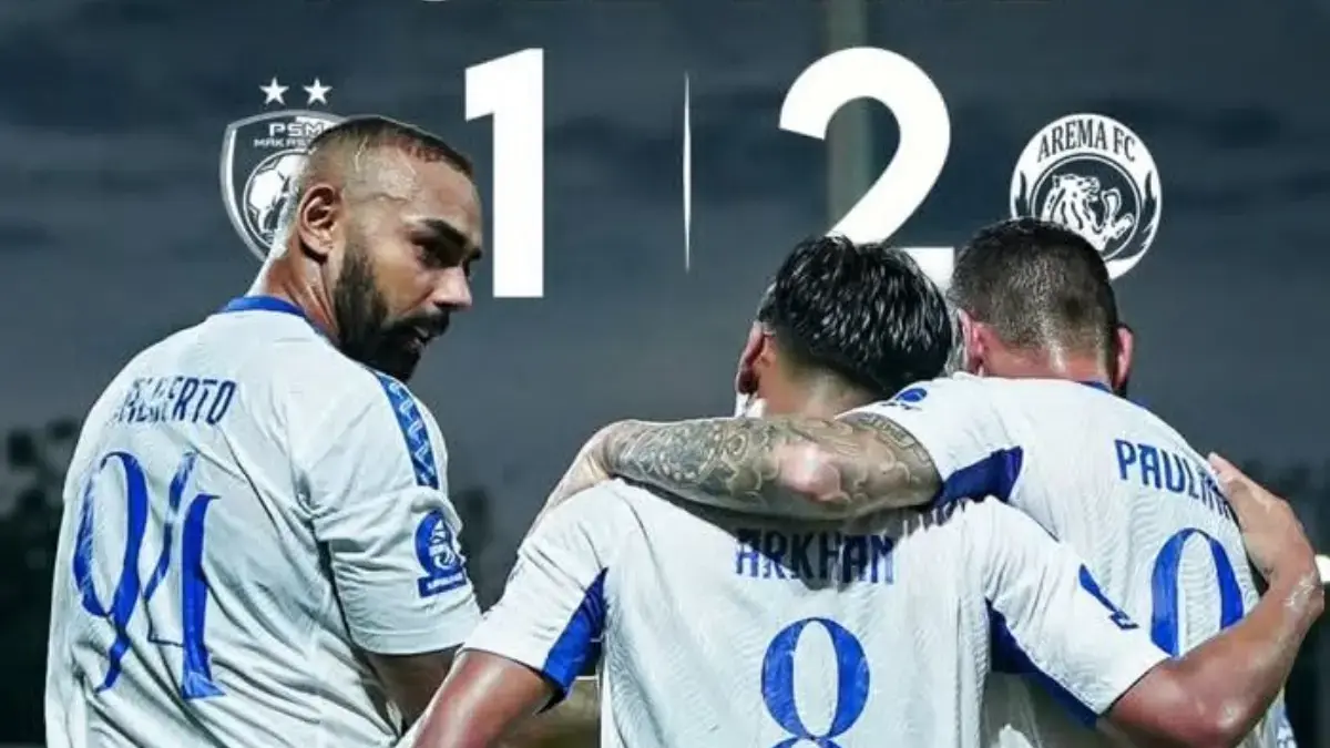 Arema FC vs PSM Makassar