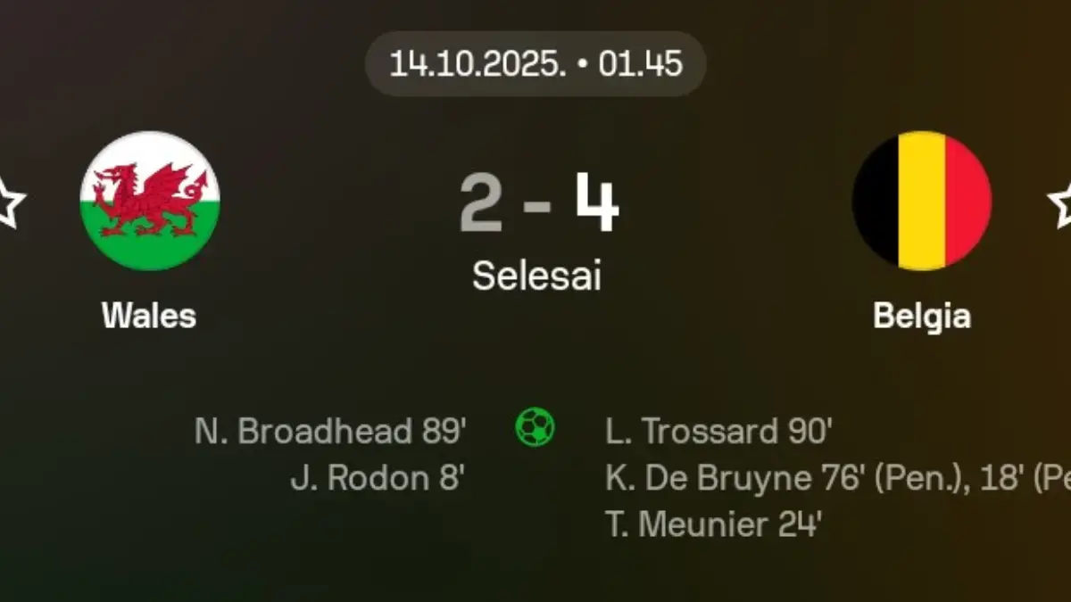 Wales vs Belgia