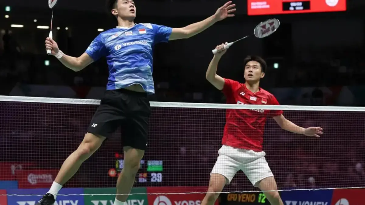 Jonatan Christie dan Shi Yuqi