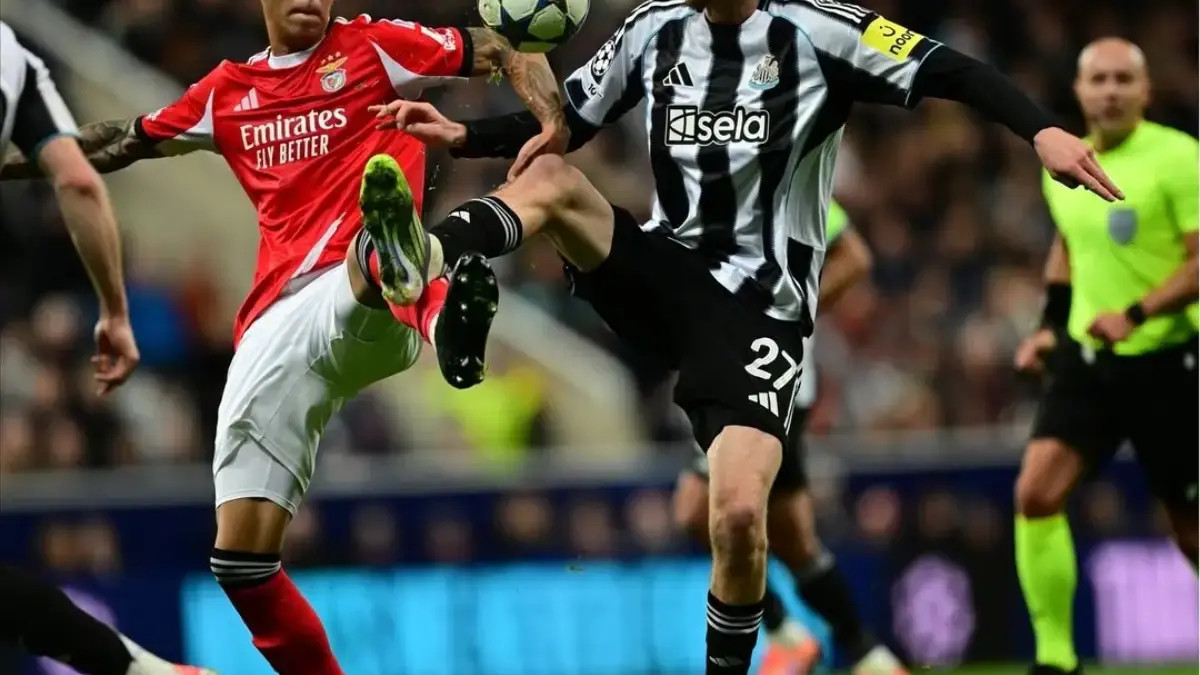 Newcastle Vs Benfica