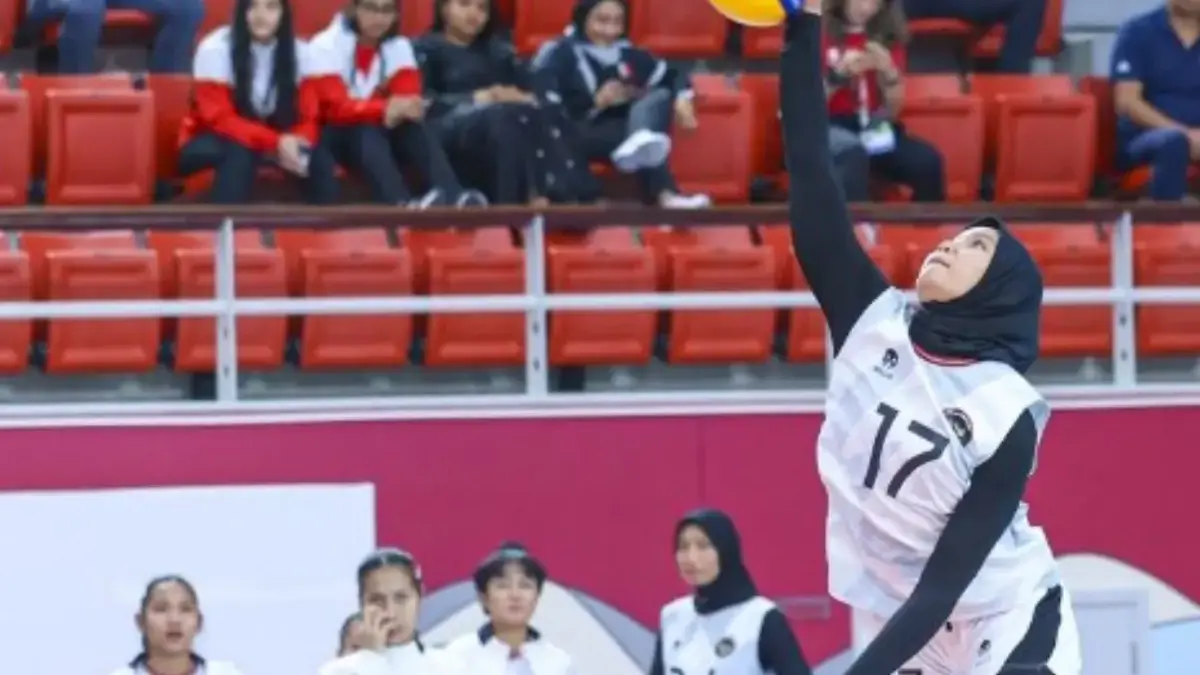 Jadwal & Link Live Streaming Final Voli Putri Asian Youth Games Indonesia vs Iran timnas voli putri indonesia