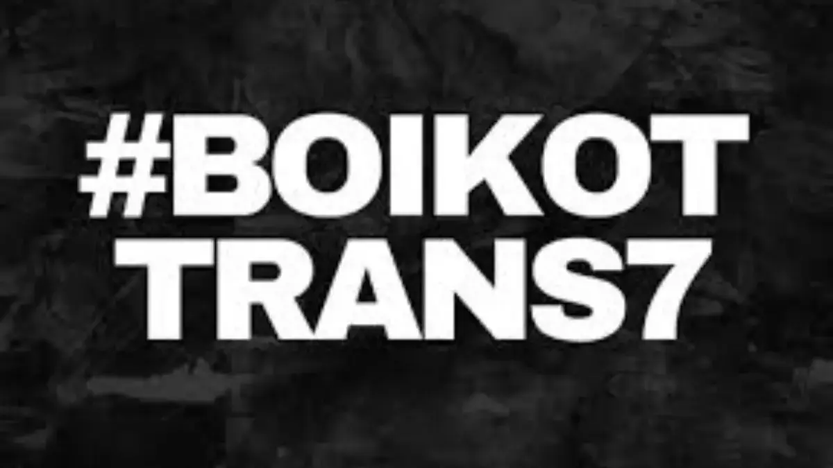 heboh media sosial noikot trans7. Foto: tangkapan layar depan radarcirebon.tv