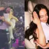 bravy lamar erika carlina ditengah tampil dj. Foto: tangkapan layar depan radarcirebon.tv