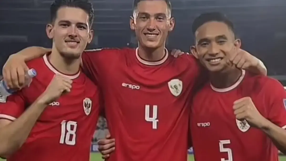 Cuma Kalah Sekali! Trio Hubner–Ridho–Idzes Ternyata Tembok Tak Tertembus Timnas Indonesia! foto