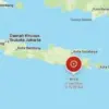 gempa malang hari ini. Foto: tangkapan layar depan radarcirebon.tv