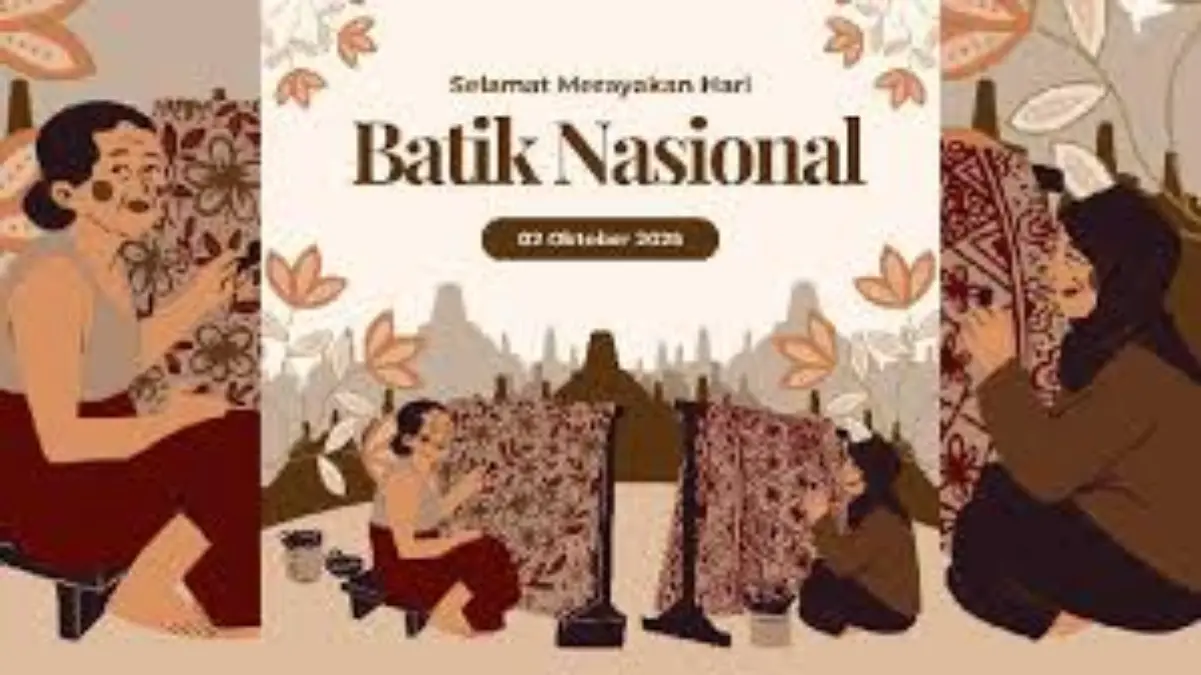 selamat hari batik nasional. Foto: tangkapan layar depan radarcirebon.tv