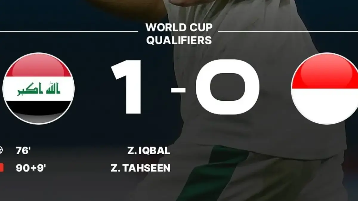 Asa Piala Dunia 2026 Kandas! Timnas Indonesia Tumbang 0-1 dari Irak